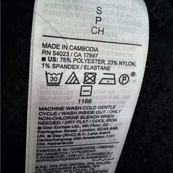 Old Navy Black Cocoon Tunic Sweater Size Small Oversized - Picture 10 of 12